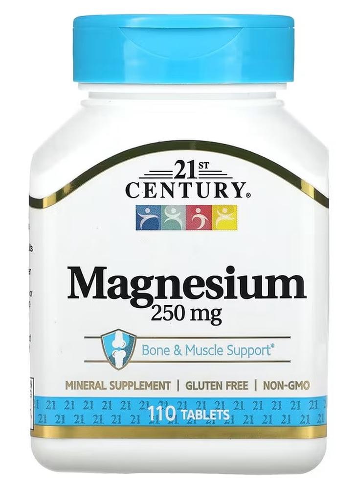 21st Century Magnesium 250 mg 110 Tablets - Image 1