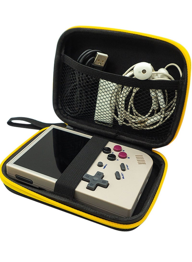 Zikra Hard Carrying Case for RG35XX RG353VS Handheld Game Console, Compatible with RG35XX RG353VS Handheld Retro and Accessories Game Multi-function Portability Travel Storage Bag - Image 1