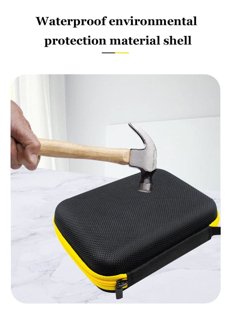 Zikra Hard Carrying Case for RG35XX RG353VS Handheld Game Console, Compatible with RG35XX RG353VS Handheld Retro and Accessories Game Multi-function Portability Travel Storage Bag - Image 3