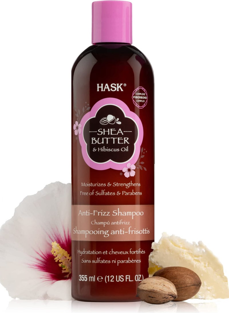 هاسك شامبو هاسك بزبدة الشيا وزيت الكركديه 355 مل