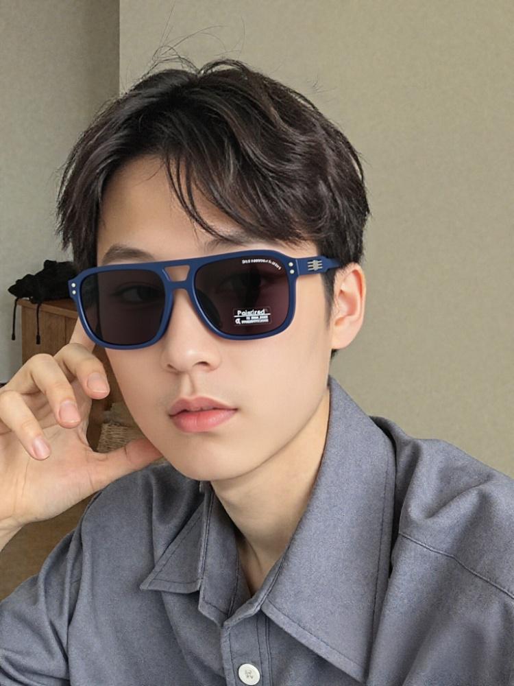 Armani Men's Ea4129 Square Sunglasses Blue - Image 3