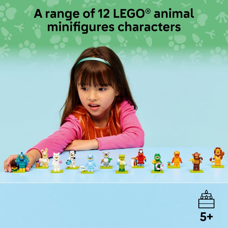 LEGO Minifigures Animal Series 28 Mystery Box Toy 71051 (Age 5+, 7 Pieces) - Image 3