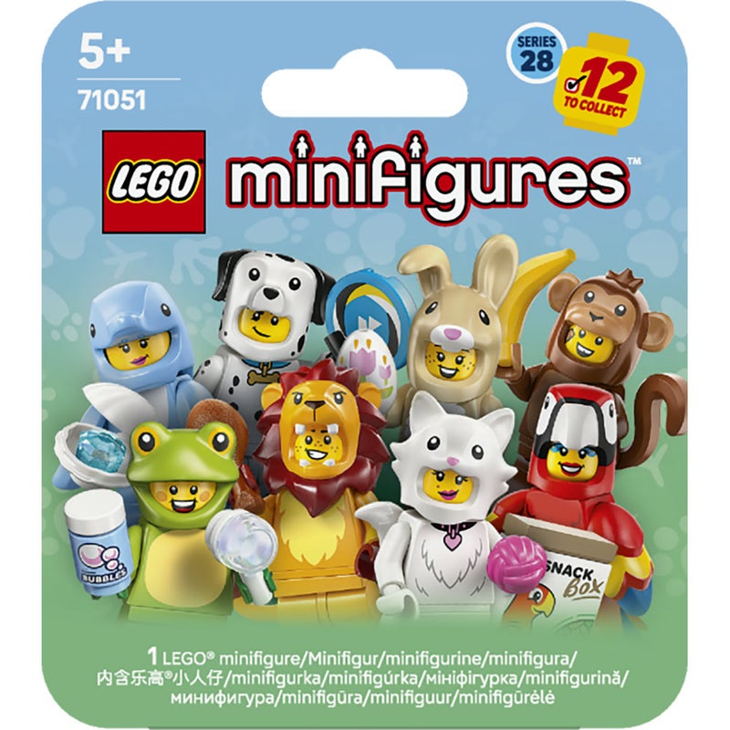 LEGO Minifigures Animal Series 28 Mystery Box Toy 71051 (Age 5+, 7 Pieces) - Image 2