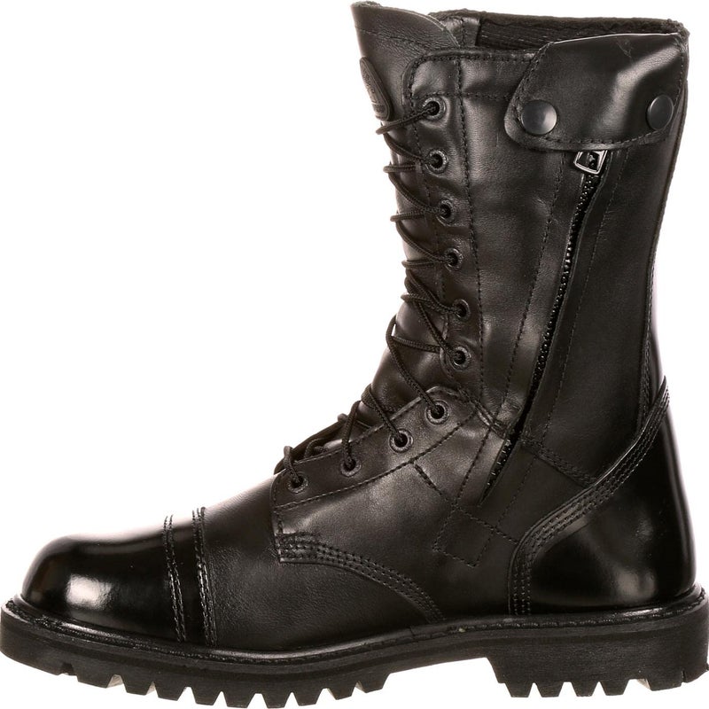 ROCKY Waterproof 200G Insulated Side Zipper Jump Boot, Black, Size 9.5(ME) - Image 5