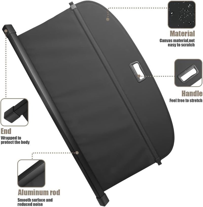 Cosilee RDX Cargo Cover for Acura RDX 2019-2021 - Image 4