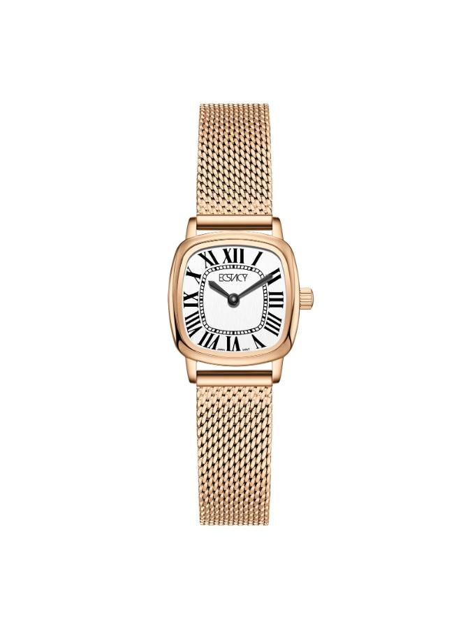 ECSTACY Women's Stainless Steel Analog Watch E25502-RMKW - 21mm mm - Image 1