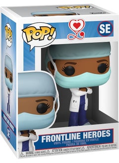 Funko Funko 54156 POP Heroes: Front Line Worker-Female #2 Collectible Toy, Multicolor  - Image 1