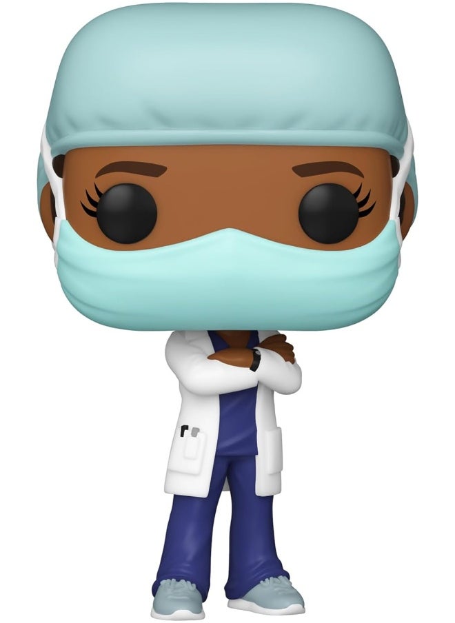 Funko Funko 54156 POP Heroes: Front Line Worker-Female #2 Collectible Toy, Multicolor  - Image 2