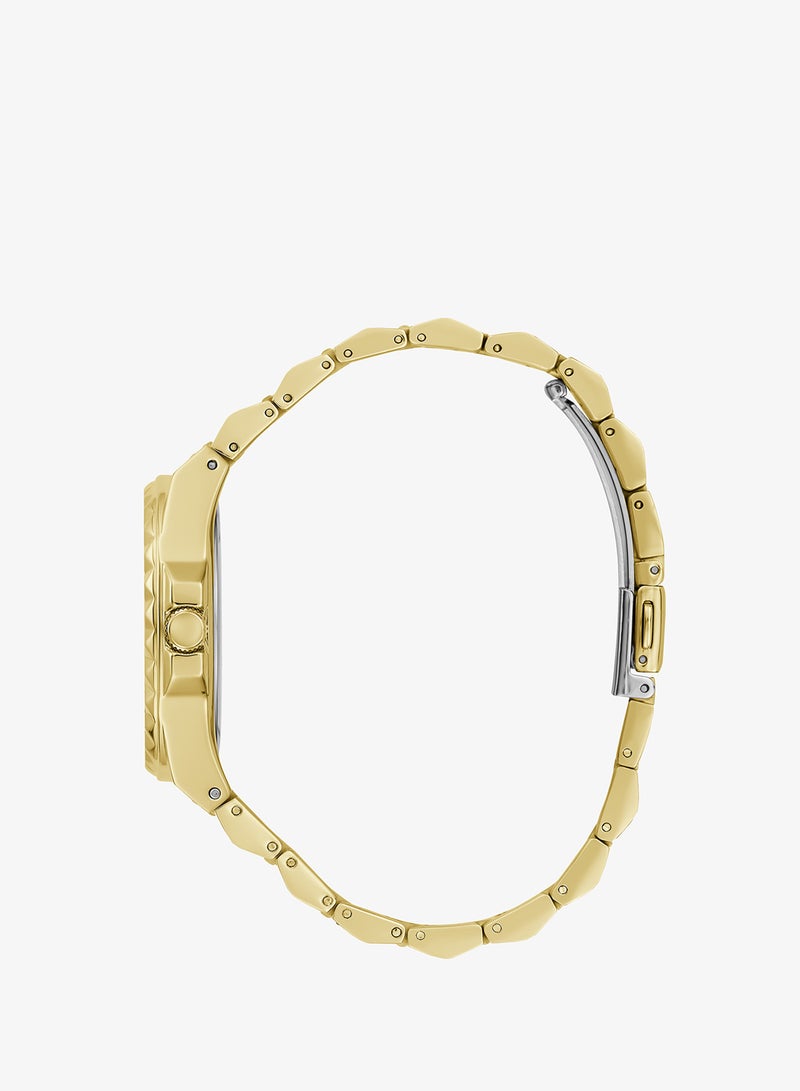 GUESS REBELLIOUS Stainless Steel 36 mm Analog Watch - Image 3