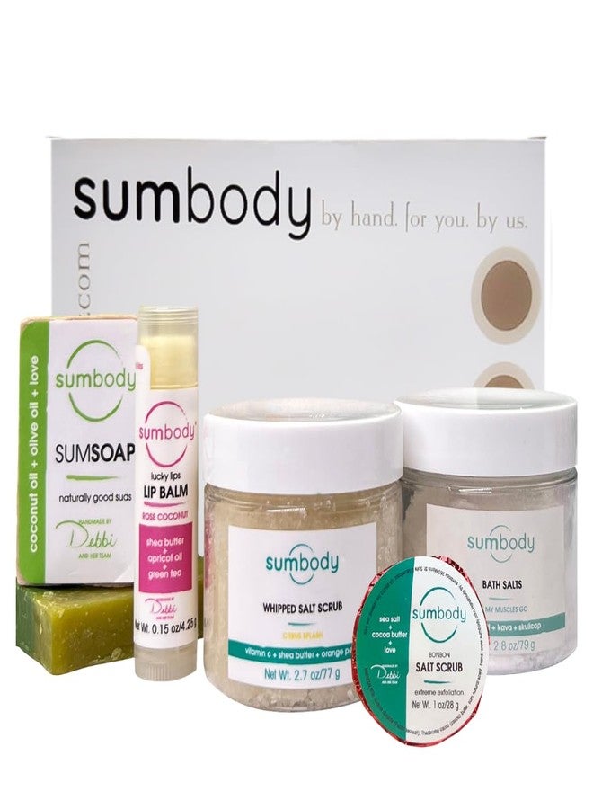 Sumbody USA Made Self Care Gifts - (6pcs) Men, Women, Teens, Aromatherapy Body Care Set Skin Care Box, Hydrating At Home Spa Gift Baskets, Ideal for Relaxation, Pampering, Daily Rejuvenation - Image 1