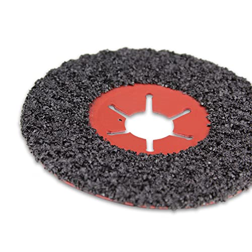 BHA Silicon Carbide Semi-Flexible Masonry and Coating Removal Sanding Disc, 4.5" x 7/8" - 5 Pack (16 Grit) - Image 4