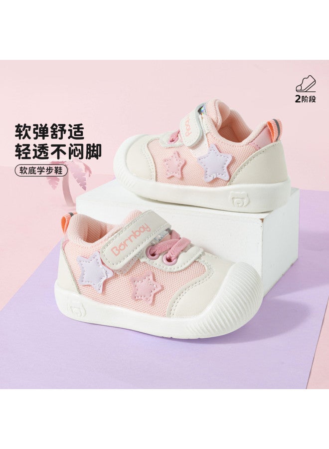 Bornbay 2025 Spring/autumn New Boys & Girls Baby Walking Shoes, Soft-soled Casual Sneakers For Toddlers, Breathable Mesh, Durable Round-toe Design - Image 2