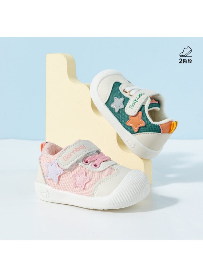 Bornbay 2025 Spring/autumn New Boys & Girls Baby Walking Shoes, Soft-soled Casual Sneakers For Toddlers, Breathable Mesh, Durable Round-toe Design - Image 4