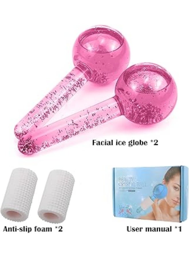 Ice face and eye massager, facial skincare tools with 2 in 1 facial massager and travel case, self care for men and women - Image 4