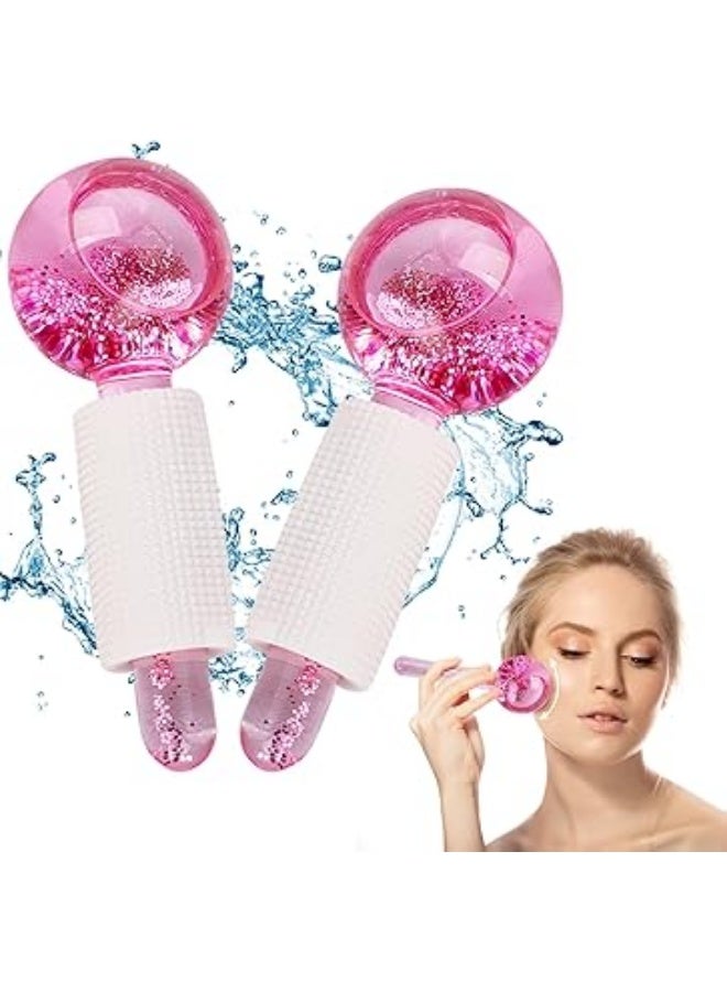 Ice face and eye massager, facial skincare tools with 2 in 1 facial massager and travel case, self care for men and women - Image 1
