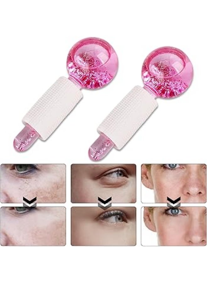 Ice face and eye massager, facial skincare tools with 2 in 1 facial massager and travel case, self care for men and women - Image 2