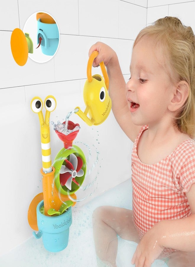 Yookidoo Garden Kids Adventure Pop-Up Water Snail - Cute Snail Flowerpot Bath Toy for r Babies & Toddlers / Kids 1,2,3 Year Olds. Safe & Fun Learning Tub Play - Image 2