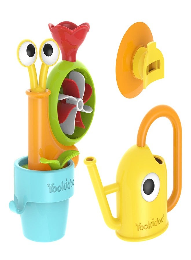 Yookidoo Garden Kids Adventure Pop-Up Water Snail - Cute Snail Flowerpot Bath Toy for r Babies & Toddlers / Kids 1,2,3 Year Olds. Safe & Fun Learning Tub Play - Image 5