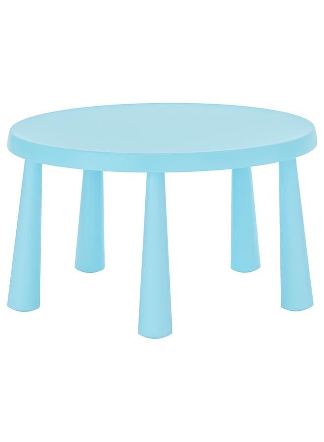Zaboon Children'S Table, In/Outdoor/Light Blue, 85 Cm - Image 1