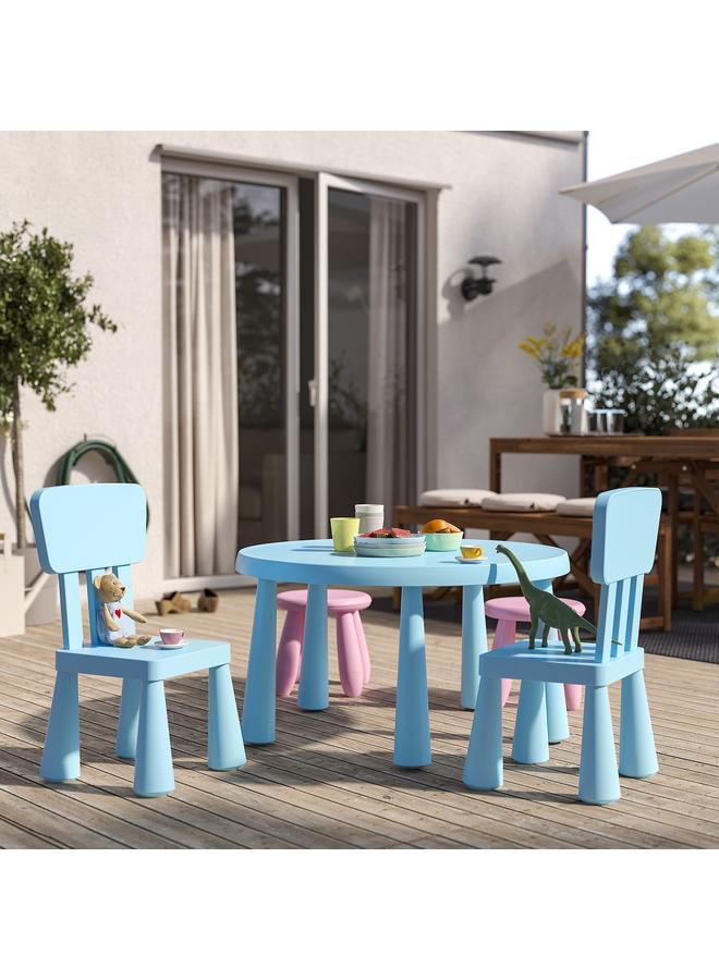 Zaboon Children'S Table, In/Outdoor/Light Blue, 85 Cm - Image 3