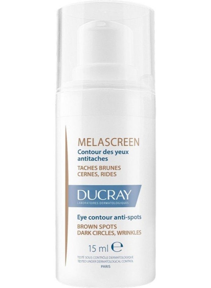 Ducray Melascreen Eye Contour Cream 15ml – Anti-Dark Spots, Dark Circles & Wrinkle Care - Image 2