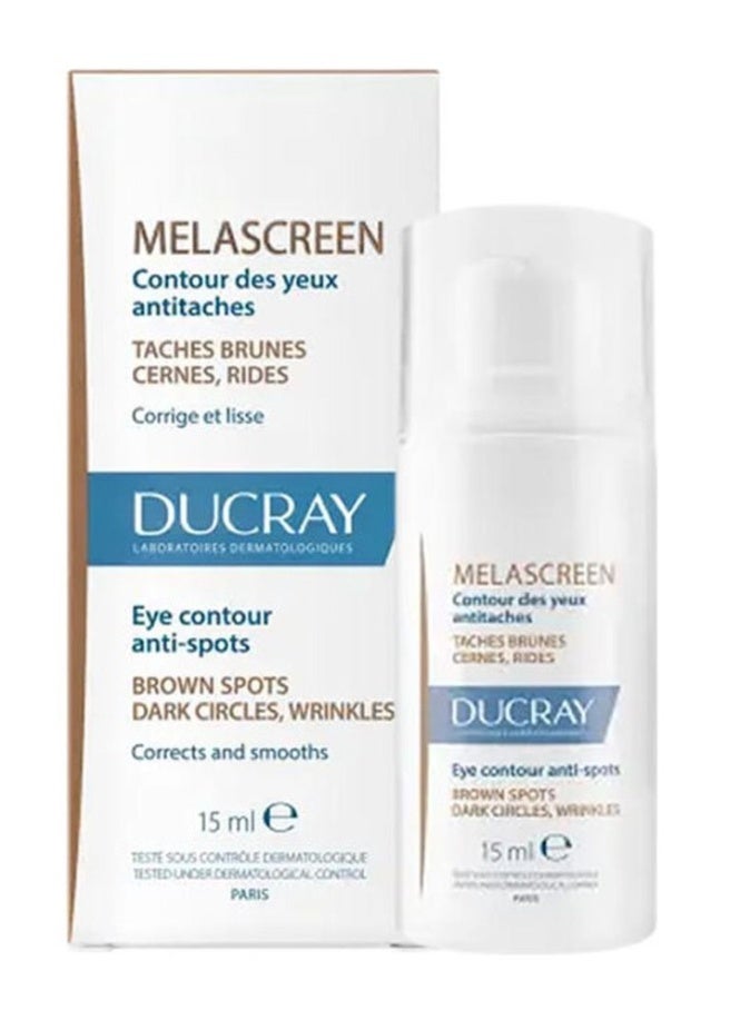 Ducray Melascreen Eye Contour Cream 15ml – Anti-Dark Spots, Dark Circles & Wrinkle Care - Image 1