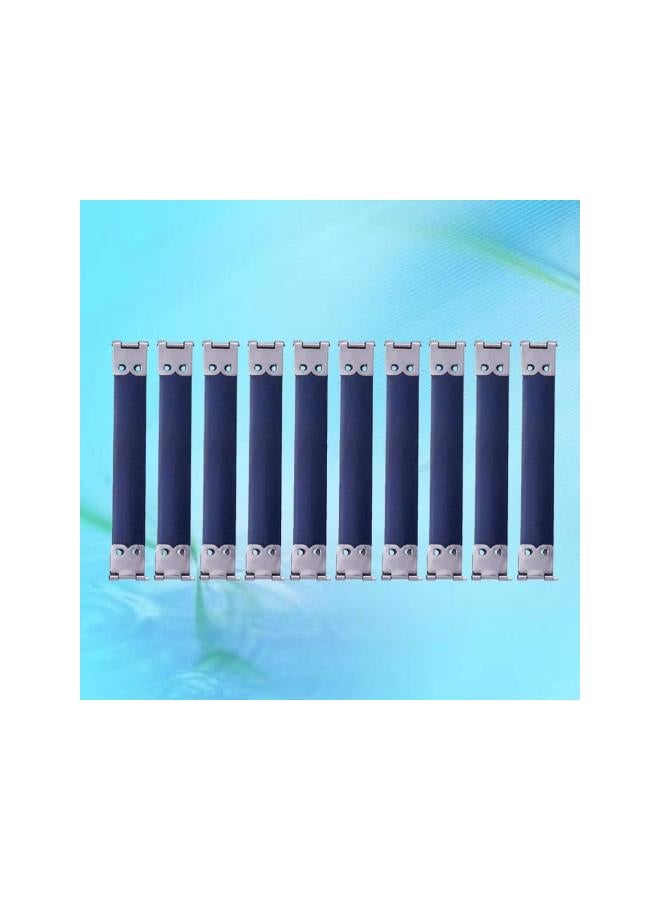 klarako 10PCS Metal Internal Flex Frames Kiss Clasp Bulk Spring Clips Purse Frame Coin Handbag Hinges for Clasp Bag Coin Purse  - Image 5