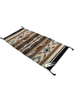 Onyx Arrow Southwest Area Rug Durango Natural Brown 20 X 40 Inches  - Image 2