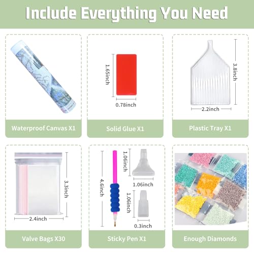 Mandun Jesus Diamond Painting Kits for Adults,Jesus Diamond Art Kits for Adults, DIY 5D Diamond Painting Kits for Beginners Home Wall Decor 12x16inch - Image 5