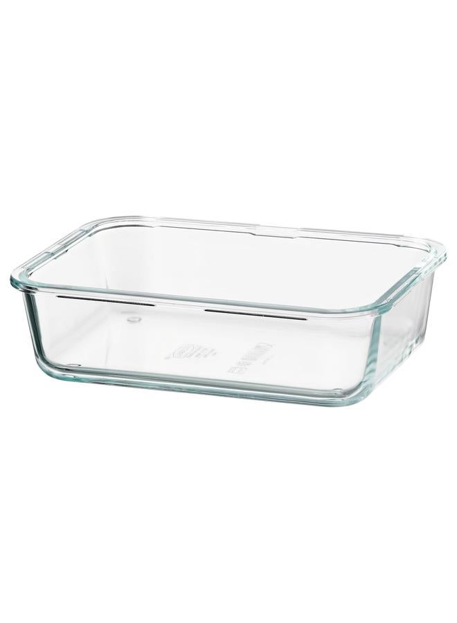 Zaboon Food Container, Rectangular/Glass, 1.0 L - Image 1