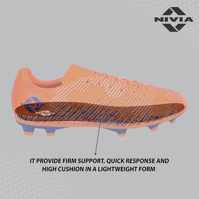 Men's Encounter Football Shoes - R.Blue/Orange