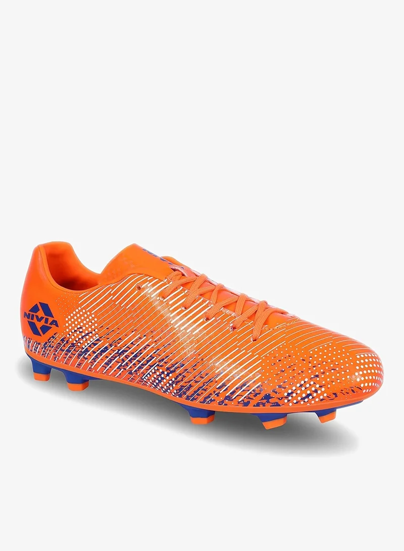 Nivia  Men's Encounter Football Shoes - R.Blue/Orange for Men | Best Price UAE