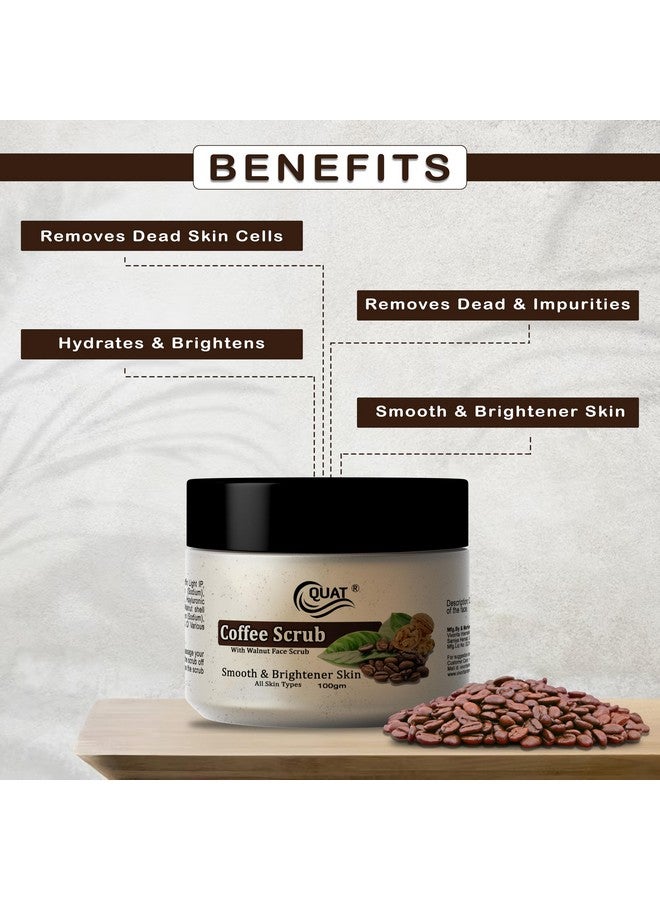 Quat Coffee Face Scrub,100g - Image 2