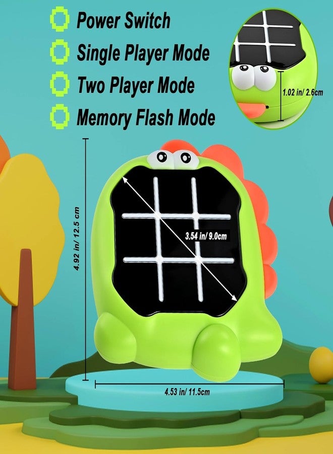 Faburo Electronic Tic Toe Tac Bolt Game, 3-in-1 My toeTac Digital Tic Toe Tac Game, Travel Board Fidgets Games for Kids 4 8 12, Brain Memory Games for Kids, Birthday Toy for Girl Boy - Image 2