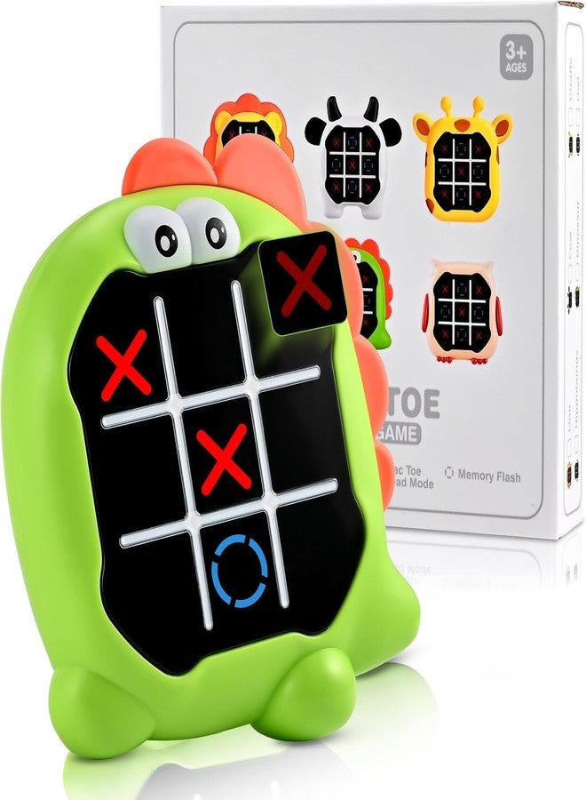 Faburo Electronic Tic Toe Tac Bolt Game, 3-in-1 My toeTac Digital Tic Toe Tac Game, Travel Board Fidgets Games for Kids 4 8 12, Brain Memory Games for Kids, Birthday Toy for Girl Boy - Image 1