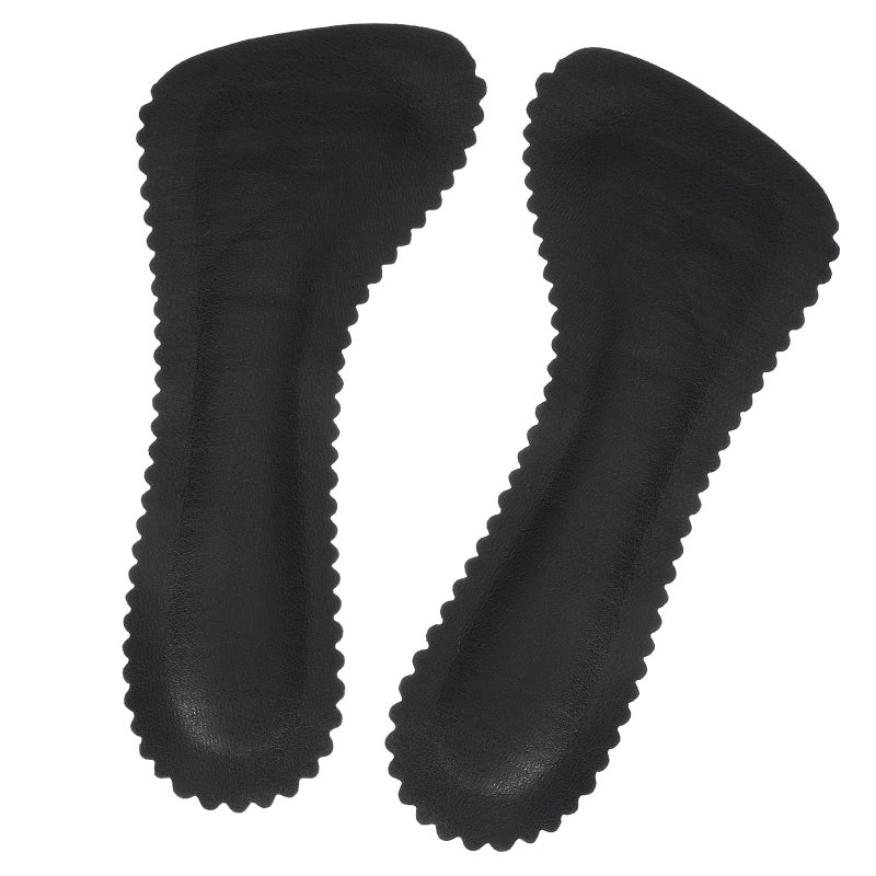 Black Anti Slip High Heel Insoles Self Adhesive Breathable Cushions Sweat Absorption - Image 2
