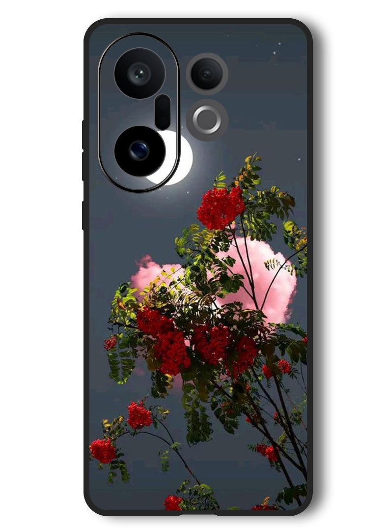 Theodor غطاء متوافق مع Vivo X200 FE 6.31 بوصة حماية ضد الصدمات مع حافة واقية لامعة كالقمر - Image 1