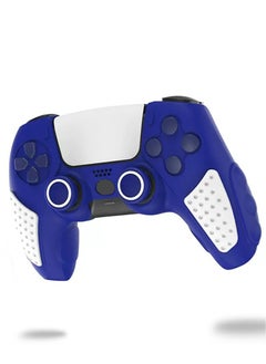 IINE Case Cover for PS5/PS5 Slim Wireless Controller for Dual Sense Leather Texture Soft Silicone Protection Anti-scratch Anti-fall Case Cover Electronic game Machine Accessories  - Image 1