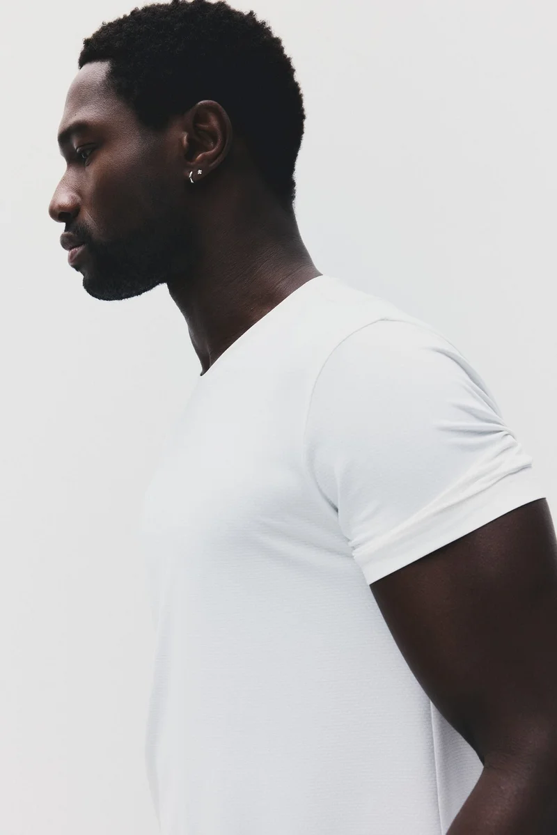 H&M  Mesh sports T-shirt with DryMove™ for Men | Best Price UAE
