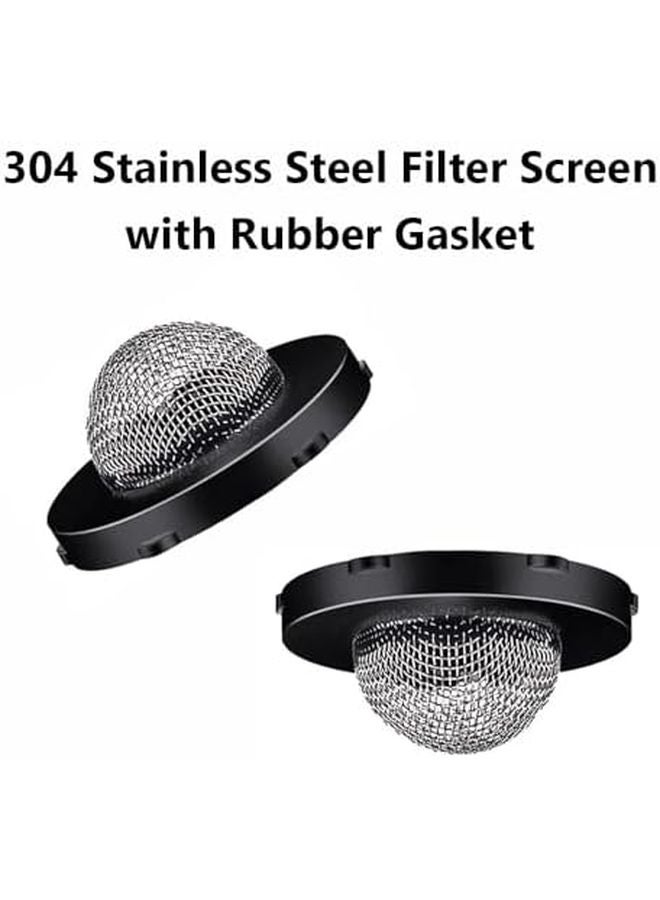 Garden Hose Filter Washers With Stainless Steel Screen 8PCS Size S - Image 4