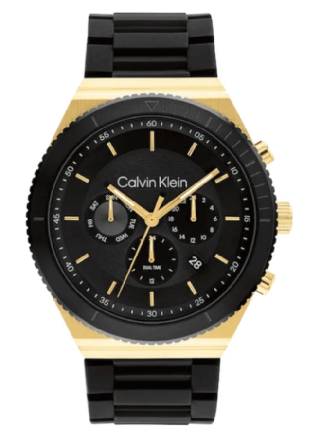 CALVIN KLEIN Silicone Chronograph Watch 25200306 - Image 1