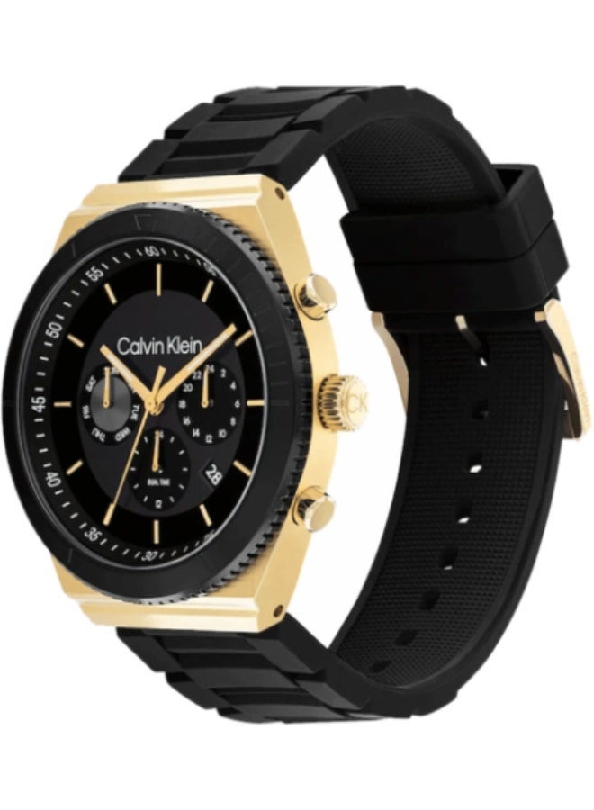 CALVIN KLEIN Silicone Chronograph Watch 25200306 - Image 3