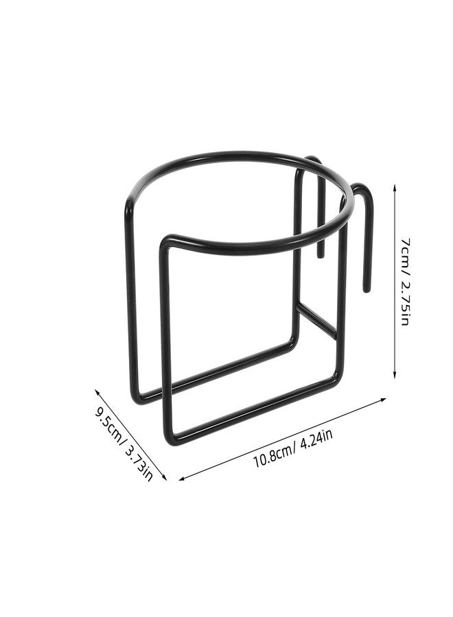 INOOMP Hanging Cup Holder for Shopping Cart Universal Beverage Bottle Rack with Anti-Slip Base Stroller Attachment Space Saving Organizer - Image 3