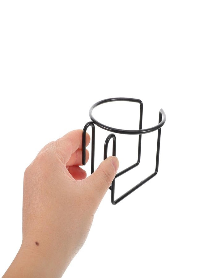 INOOMP Hanging Cup Holder for Shopping Cart Universal Beverage Bottle Rack with Anti-Slip Base Stroller Attachment Space Saving Organizer - Image 5
