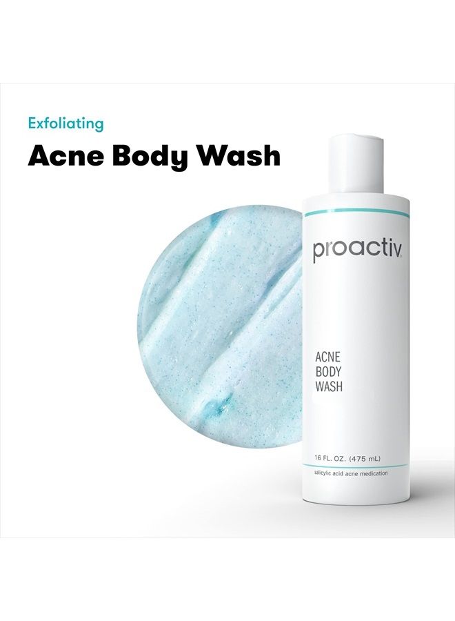 Proactiv Acne Body Wash - Exfoliating Body Wash for Sensitive Skin, Salicylic Acid Cleanser with Soothing Shea Butter & Cocoa Butter - 16 oz.  - Image 3