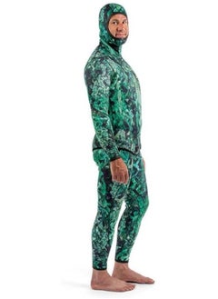 DYNAMICNORD DYNAMIC NORD SFS-3 FREE DIVE SUIT 3MM HOODED JACKET + PANT CAMO/GREEN  - Image 3