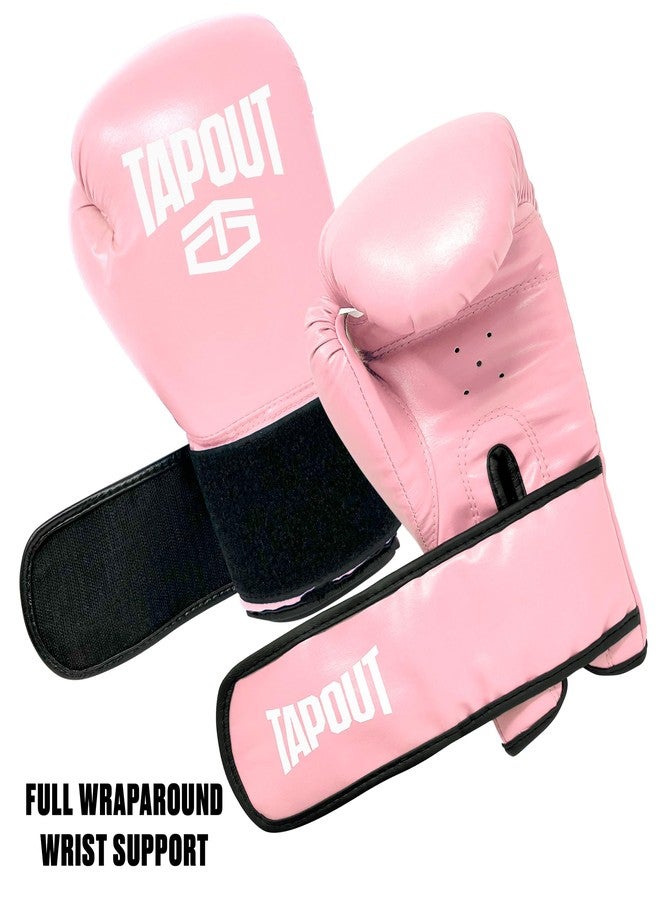 TAPOUT Kids Pink Boxing Kit: 8 oz Gloves, Inflatable Punching Bag with Pump - Image 5