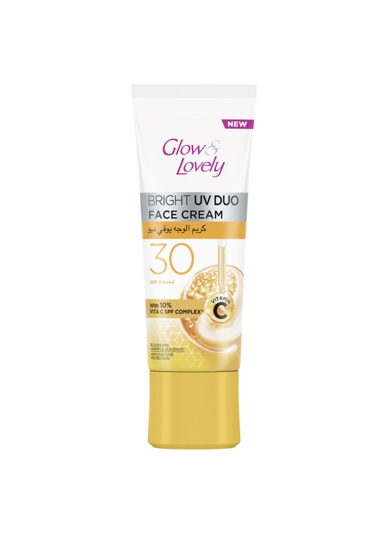 Glow & Lovely كريم وجه ثنائي الأشعة فوق البنفسجية SPF 30 - Image 1