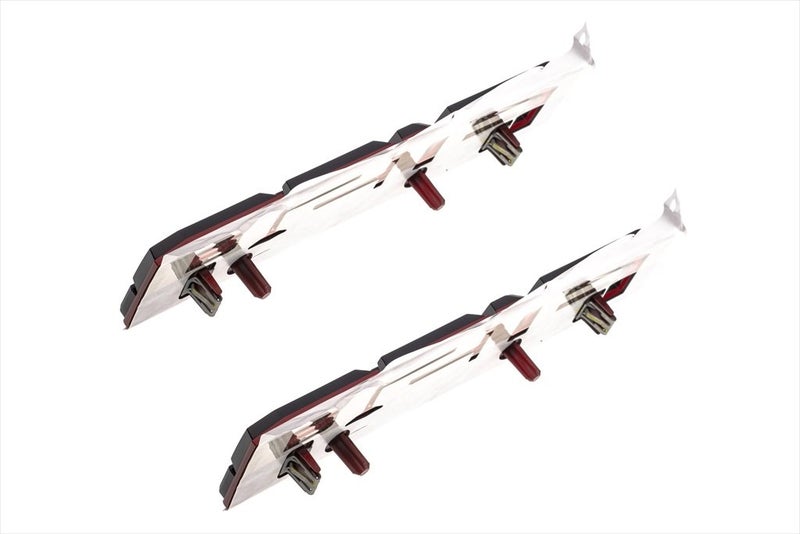 Ford 2015-2016 Ford F-150 XLT Red & Black Fender Emblem Nameplates Right Left Set OEM - Image 2