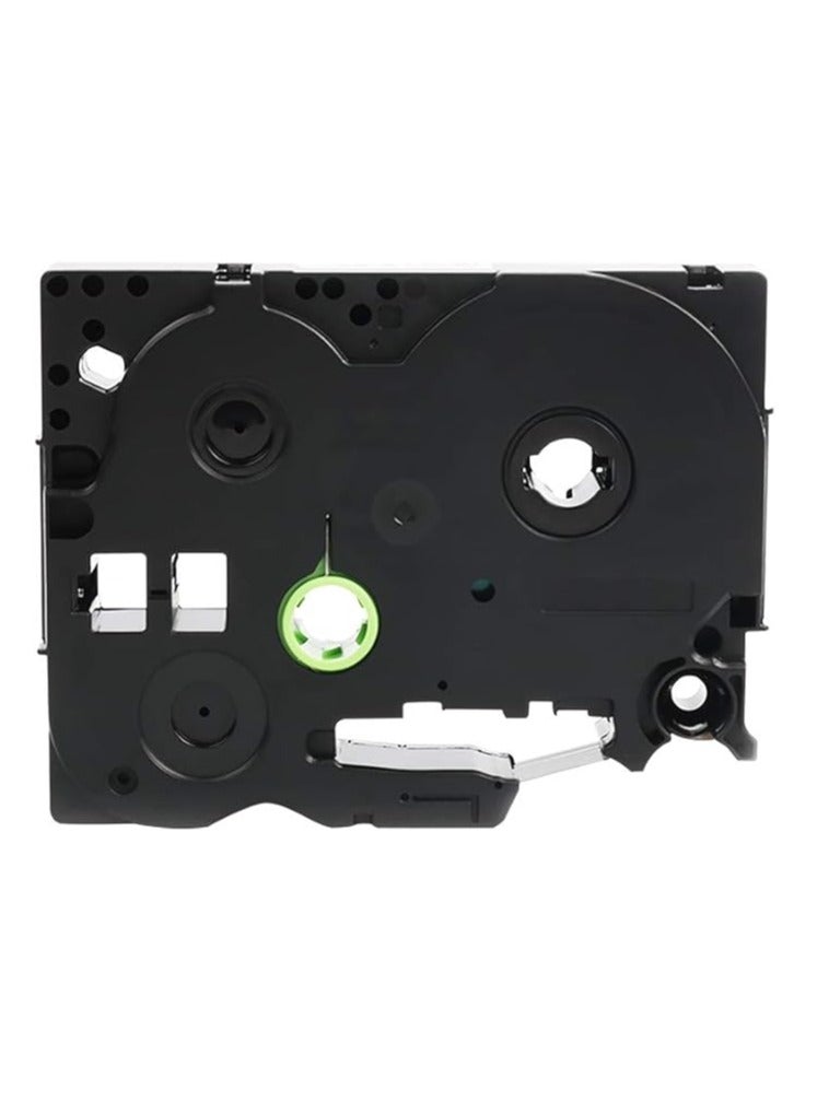 Terabyte 36 mm x 8 meter Compatible TZe Label Tape Cartridge for P-Touch Label Printers… (Black on Yellow) - Image 3